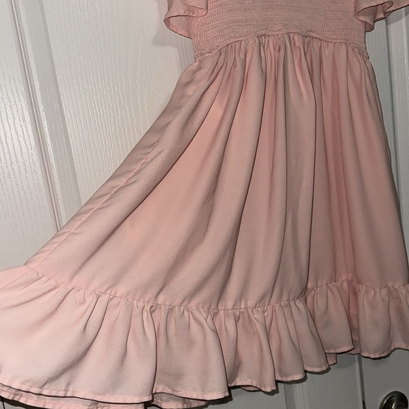 Lillusory Charming Pink Peach Dress size medium - Picture 3 of 8